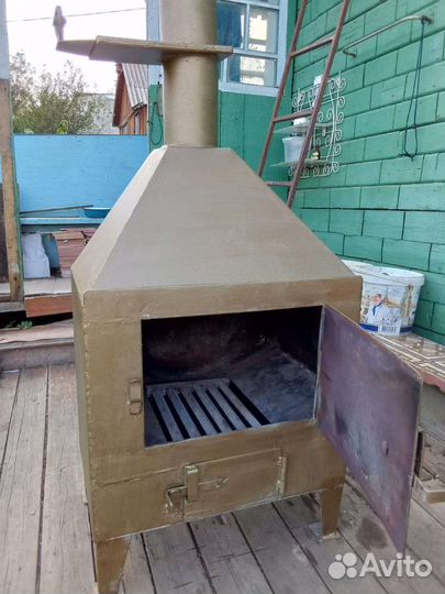 Печь буржуйка бу