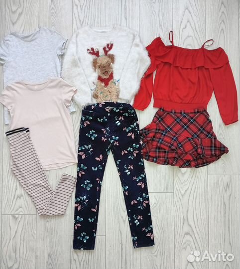 H&M пакет одежды 140 см