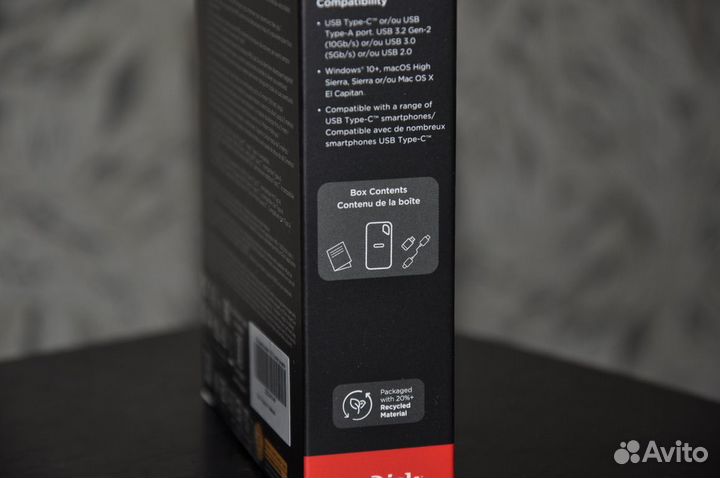 SanDisk Extreme 1TB Portable SSD V2 (новые)