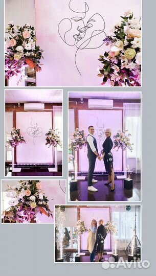 Украшения для свадьбы, оформление зала