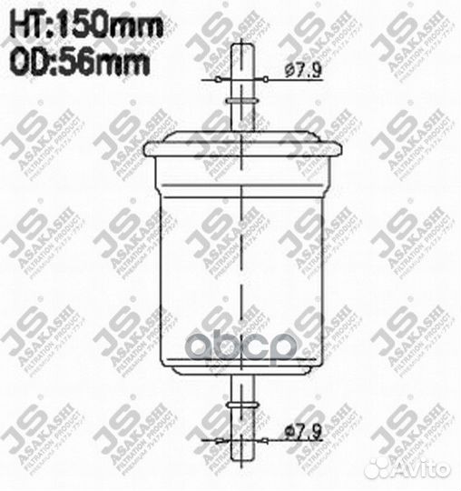 Фильтр топливный FS9207 JS Asakashi
