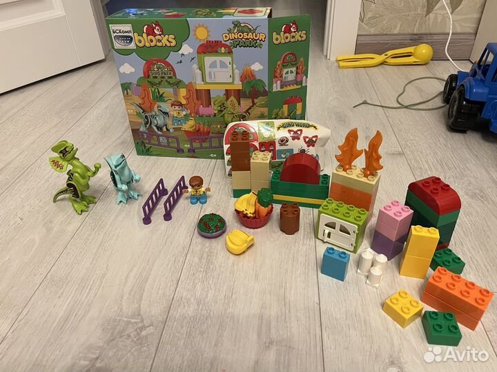 Конструктор динозавры Динопарк