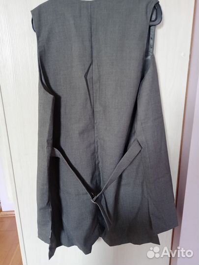 Жилетка для девочки button blue,152