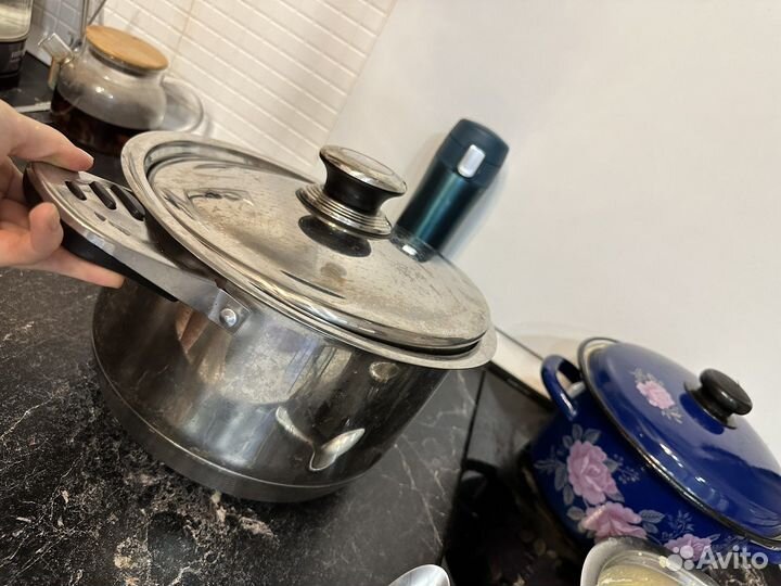 Кастрюля royal 5 литров, нержавеющая сталь