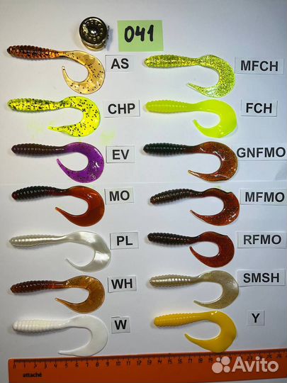 Manns M-041 (1) силиконовые приманки