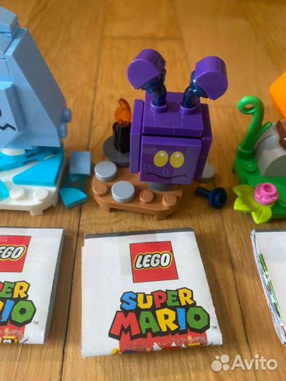 Lego лего минифигурки Super Mario 4 новые