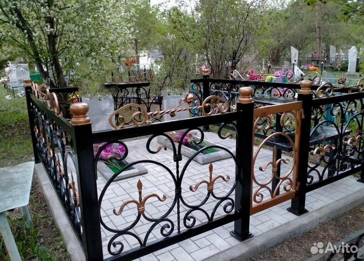 Оградка 4 на 3 м