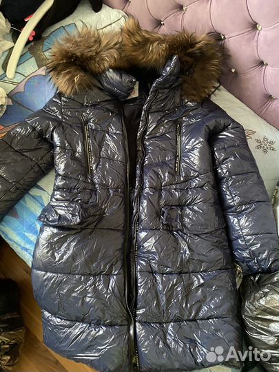 Пальто для девочки 158