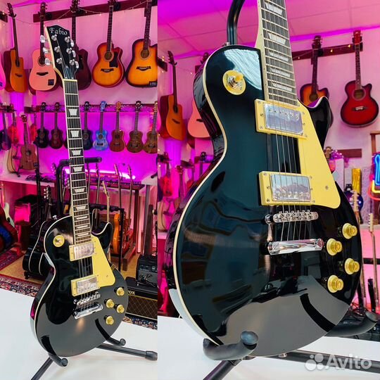 Электрогитара Fabio LesPaul Новая