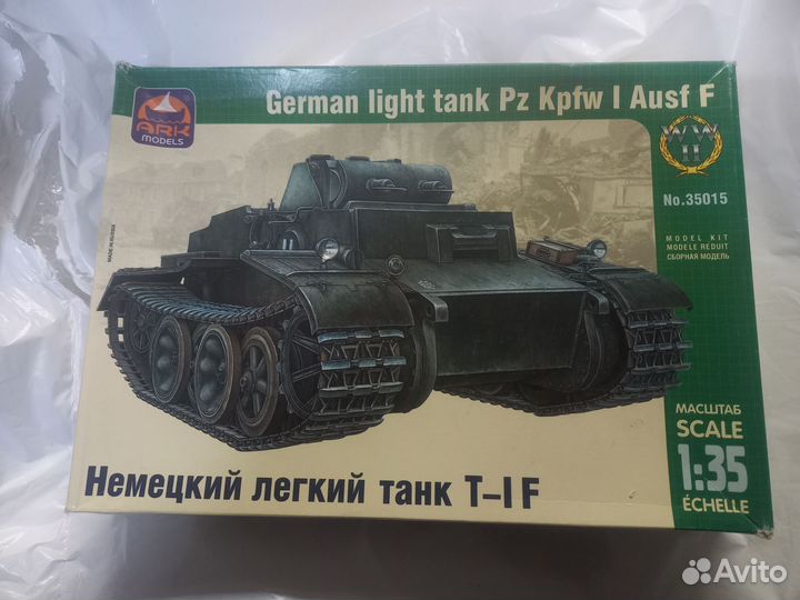 Сборная модель танка 1 35