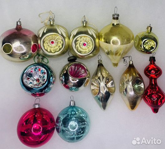 Елочные игрушки СССР