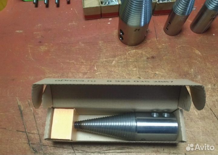 Дровокол двухзаходный Конус для Дровокола Сталь 45