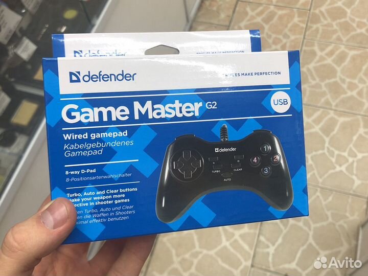 Проводной геймпад Defender Game Master G2