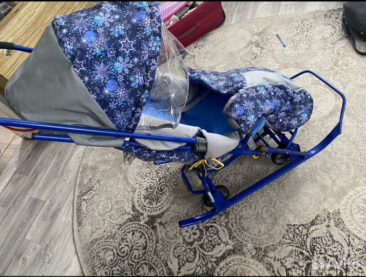 Коляска санки