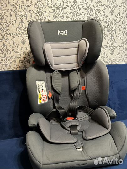 Автокресло 9-36 кг с креплением isofix