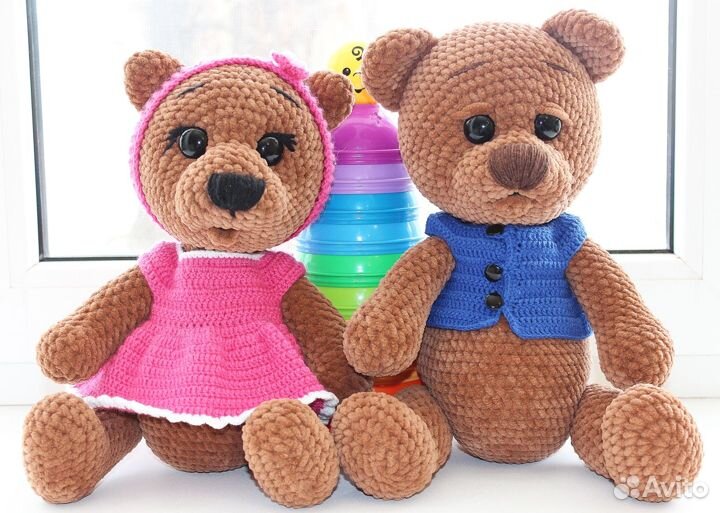 Плюшевые медвежата