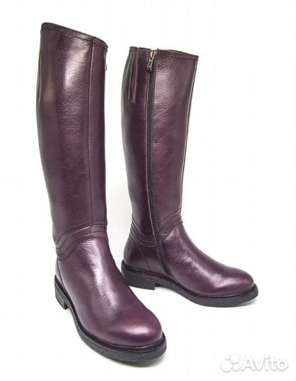Сапоги зимние натуральная кожа