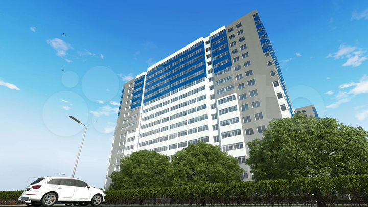 Квартира-студия, 26,2 м², 9/25 эт.