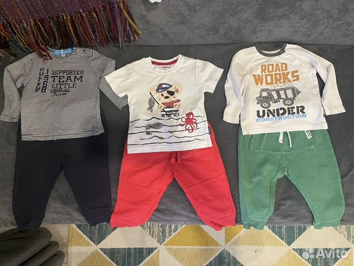 Пакет вещей на мальчика 74 80 размер