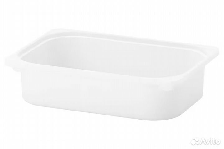 Trofast Ящик для хранения малый Белый IKEA 800.892