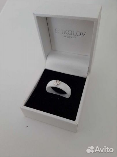 Кольцо Sokolov керамика