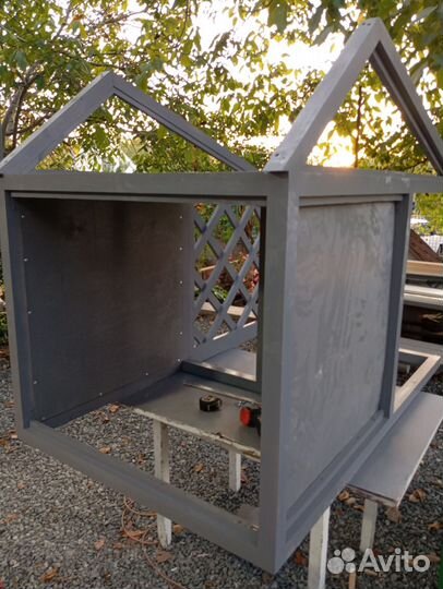 Будка для больших пород собак с утеплением