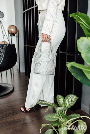 Сумка из кожи питона