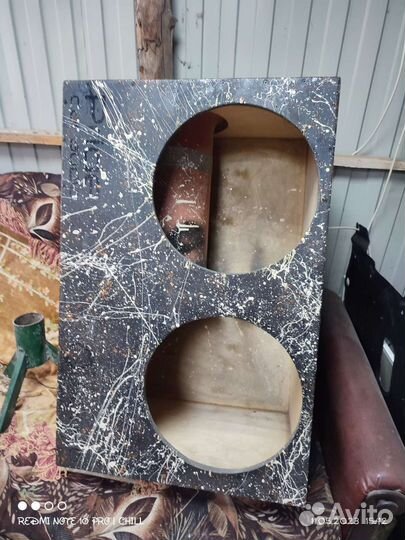 Короб для сабвуфера 2х15