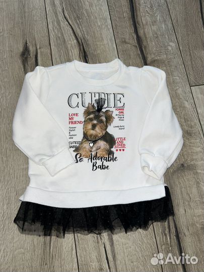 Туника на девочку 86