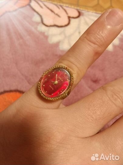 Часы чайка перстень