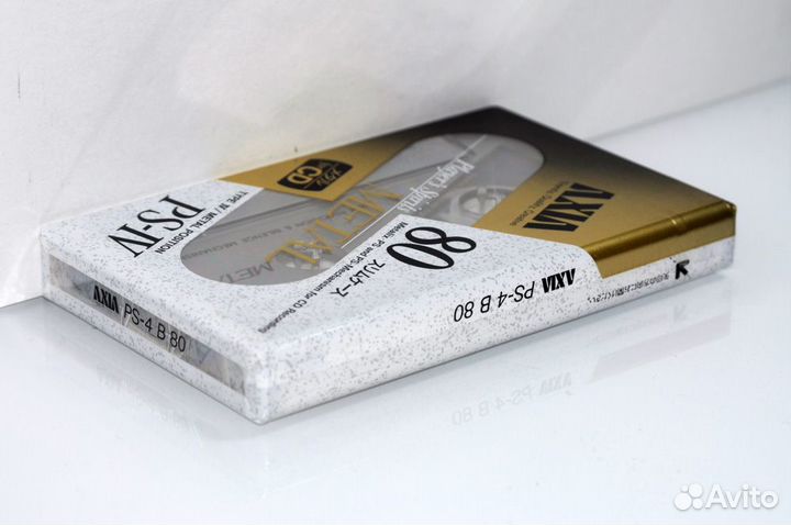 Аудиокассета axia PS-IV 80 japan market (6951)