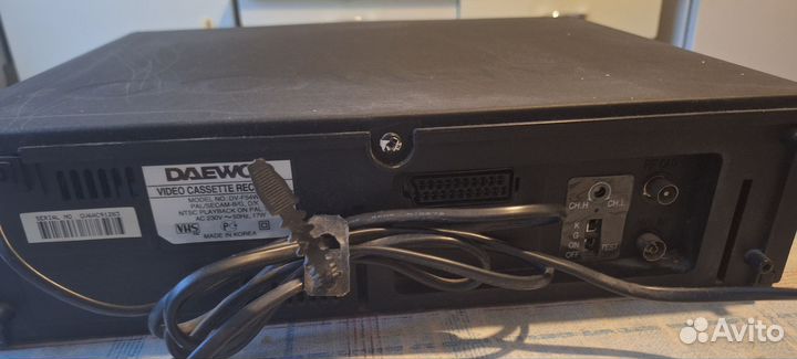 Видеомагнитофон daewoo
