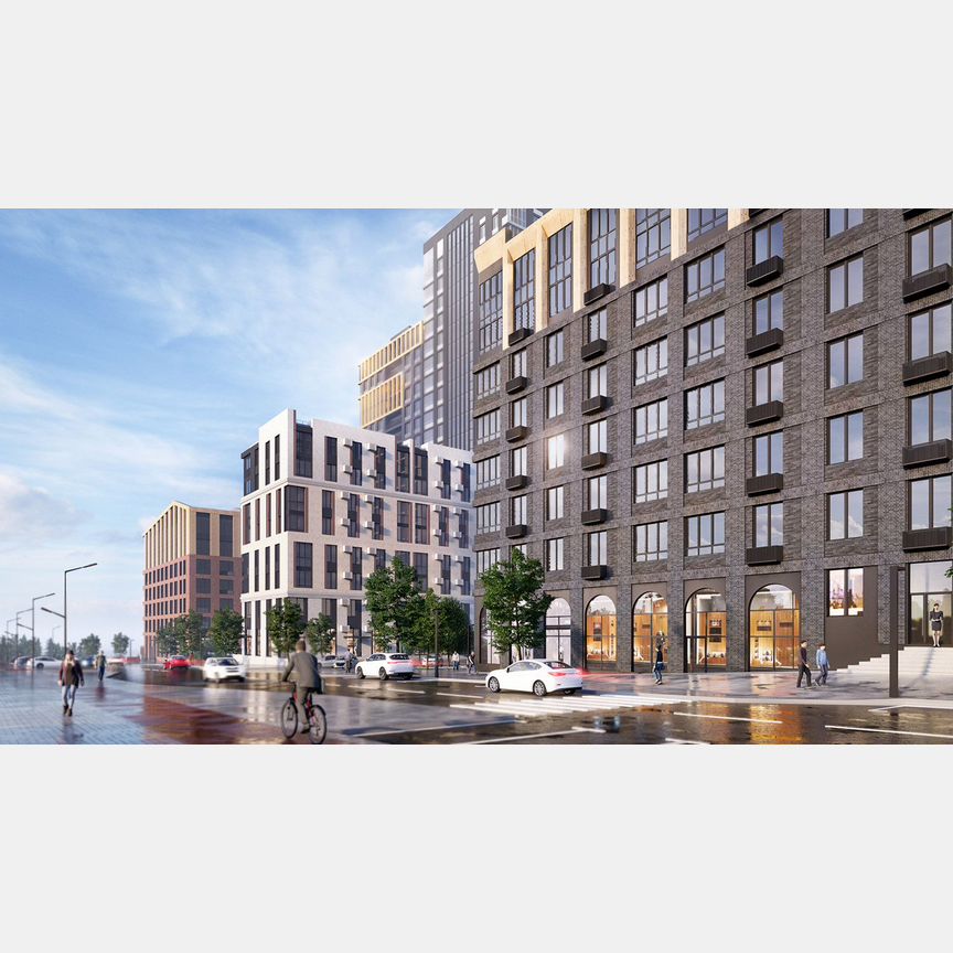 1-к. квартира, 43,5 м², 19/23 эт.