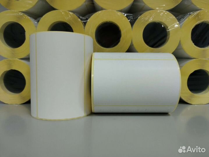 Термоэтикетки 100х50, 100х60, 100х72