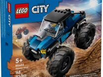 Lego City 60402 Синий грузовик-монстр