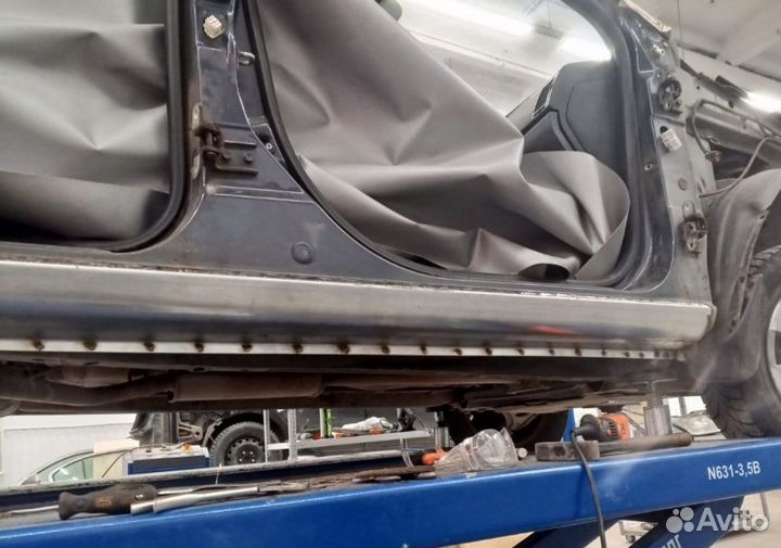 Новые пороги и арки для Honda Accord 8