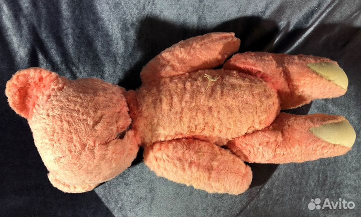 Большой плюшевый медведь игрушка СССР редкий