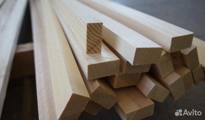 Брусок сухой строганый / Пиломатериалы