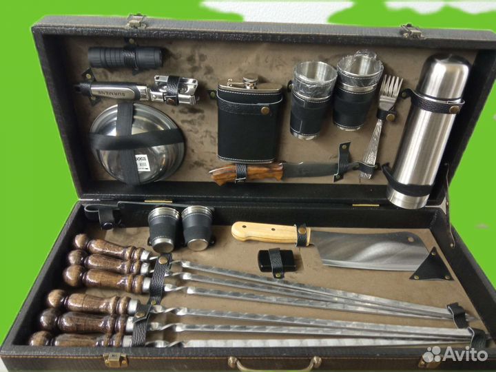 Шашлычный подарочный набор буйвол премиум