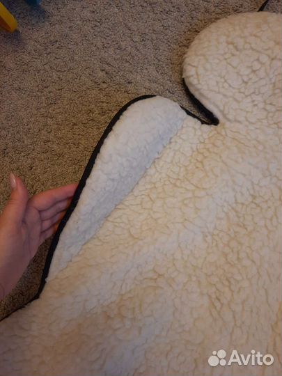 Матрас из овчины в коляску