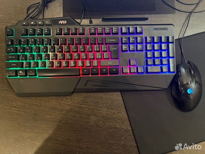Игровая клавиатура hiper KGM4X