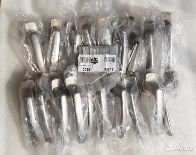 Ручка оконная масо, серый. Ручка с ключом, белый