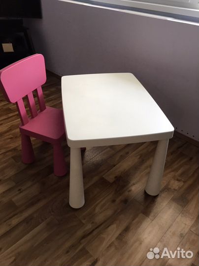 Стол и стул IKEA