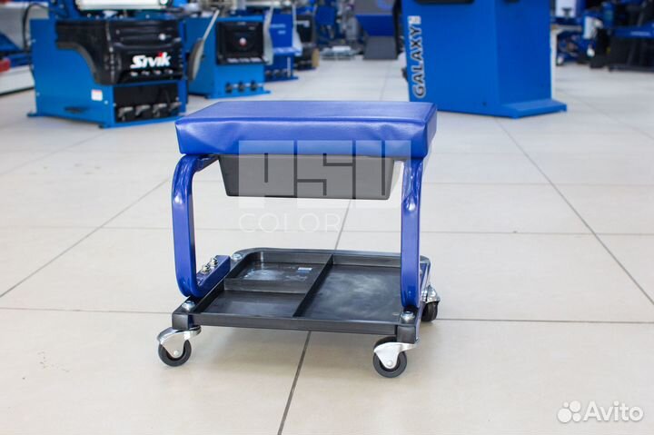 Сидение ремонтное на колесах