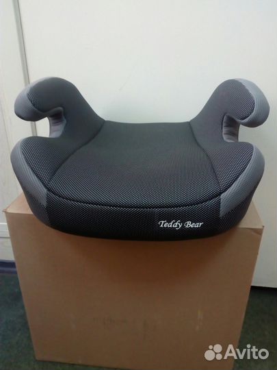 Автокресло бустер Teddy Bear LB311R серое