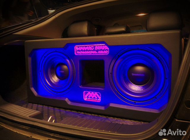 Установка автоакустики / автозвук / Нч / Сч / Сабу