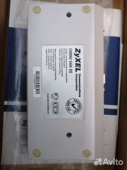 Модем zyxel Omni 56k ee