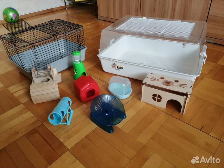 Клетка Дюна для хомячков, мышей и комплект