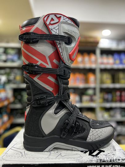 Мотоботы кроссовые Acerbis X-team black/grey