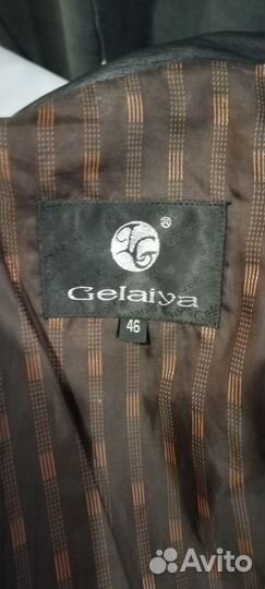 Кожаная куртка мужская